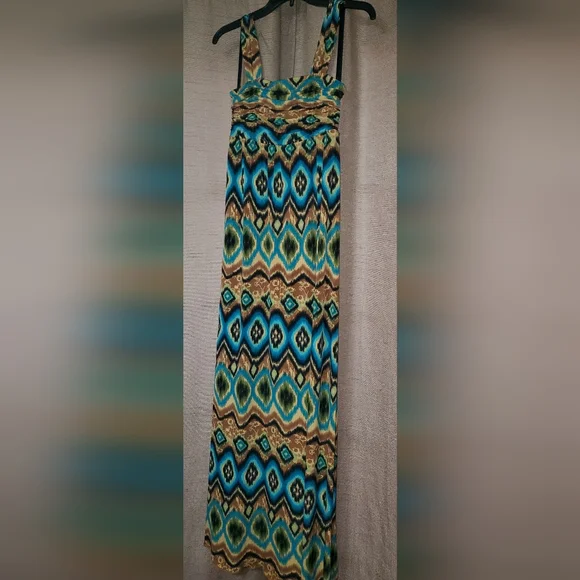chinese dress ladies Amabella Brown Maxi Dress - US 4